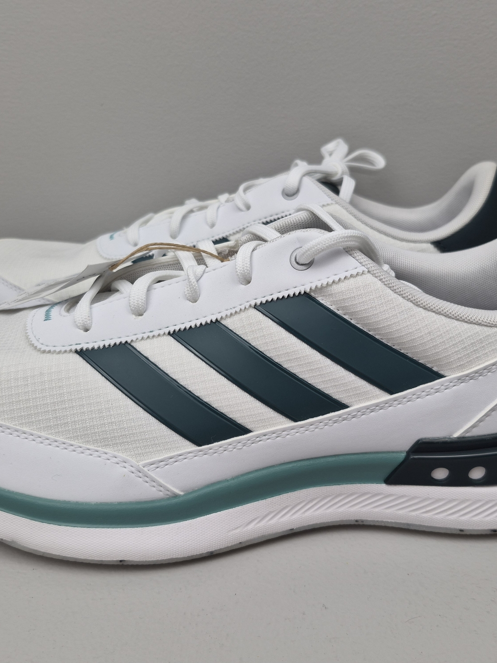 adidas S2G SL 24 Men's Spikeless Golf Shoes White/Green US 12 D JI4169 - Picture 4 of 11